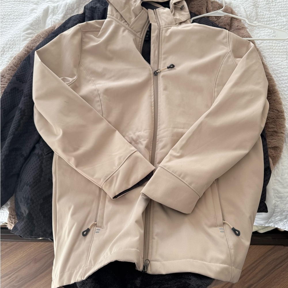 GERRY Tan Jacket - Fleece / Fur Lined